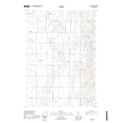 2020 Map of Lake Fork, 2020 Print