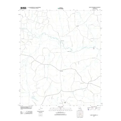 2012 Map of Lake Foursome, 2012 Print