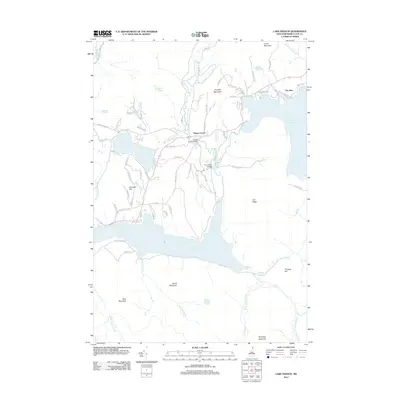 2012 Map of Lake Francis, 2012 Print