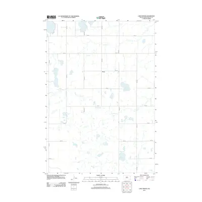2012 Map of Lake Francis, 2012 Print