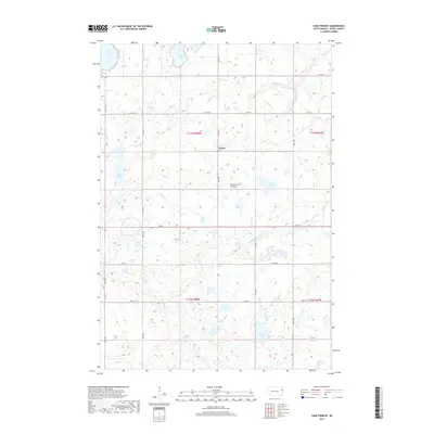 2017 Map of Lake Francis, 2017 Print