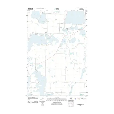2010 Map of Lake Franklin, 2010 Print