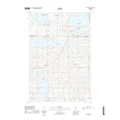 2019 Map of Lake Franklin, 2019 Print