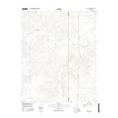 2016 Map of Lake Fryer NE, 2016 Print