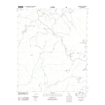 2012 Map of Lake Fulmor, 2012 Print