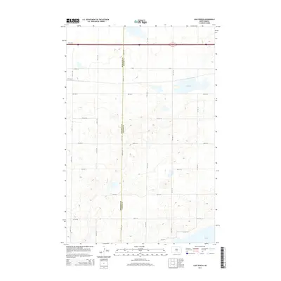 2014 Map of Lake Geneva, 2014 Print