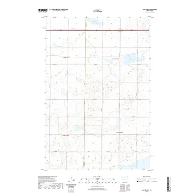 2020 Map of Lake Geneva, 2020 Print