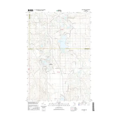 2017 Map of Lake Geneva, 2017 Print