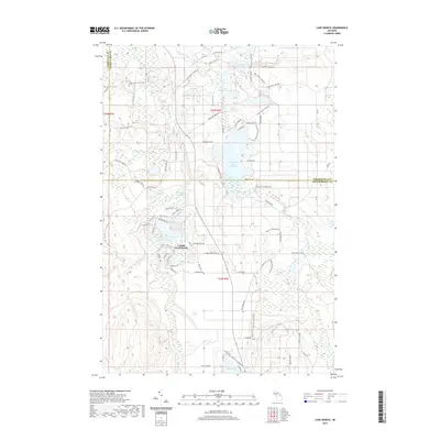 2019 Map of Lake Geneva, 2019 Print