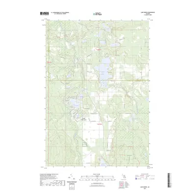 2023 Map of Lake Geneva, 2023 Print