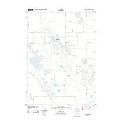 2011 Map of Lake George, 2011 Print
