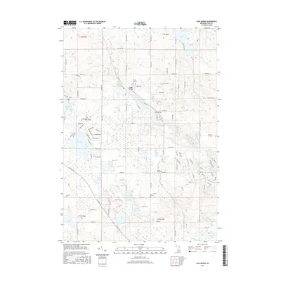 2017 Map of Lake George, 2017 Print