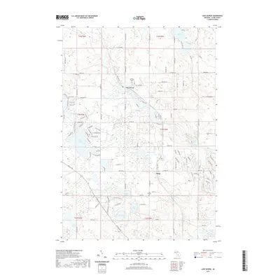 2019 Map of Lake George, 2019 Print