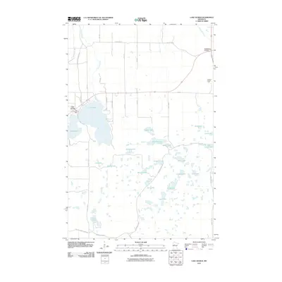 2010 Map of Lake George, 2010 Print