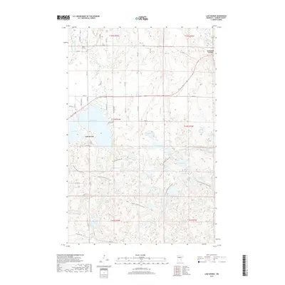 2019 Map of Lake George, 2019 Print