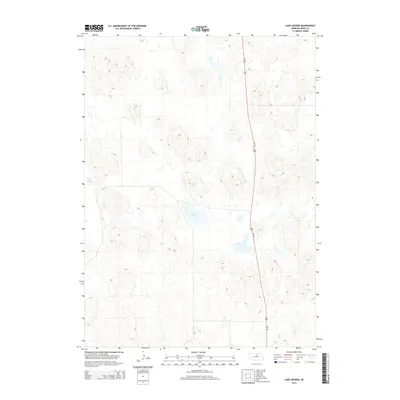 2014 Map of Lake George, 2014 Print