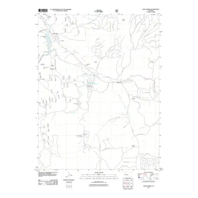 2011 Map of Lake George, 2011 Print