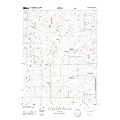 2013 Map of Lake George, 2013 Print