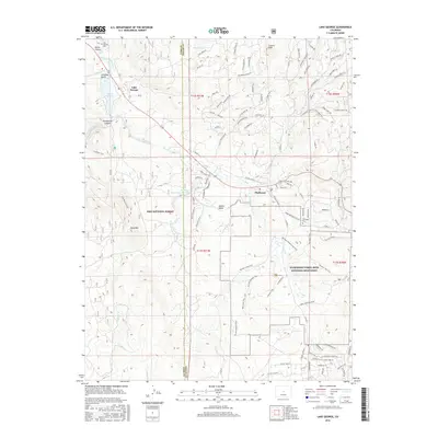2016 Map of Lake George, 2016 Print