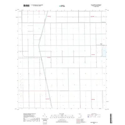 2018 Map of Lake Harbor SE, 2018 Print