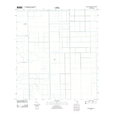 2012 Map of Lake Harbor SW, 2012 Print