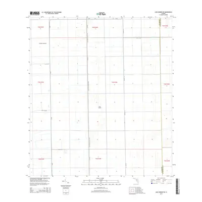 2015 Map of Lake Harbor SW, 2015 Print