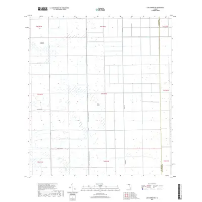 2018 Map of Lake Harbor SW, 2018 Print