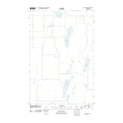 2010 Map of Lake Hattie, 2010 Print
