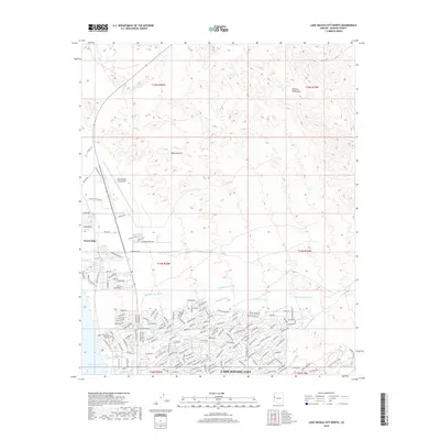 2018 Map of Lake Havasu City North, 2018 Print