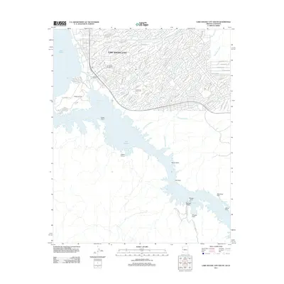 2011 Map of Lake Havasu City South, 2011 Print