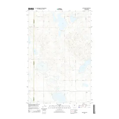 2014 Map of Lake Helen, 2014 Print
