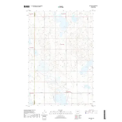 2017 Map of Lake Helen, 2017 Print