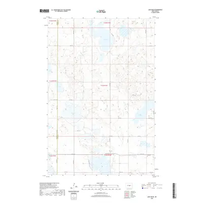 2020 Map of Lake Helen, 2020 Print