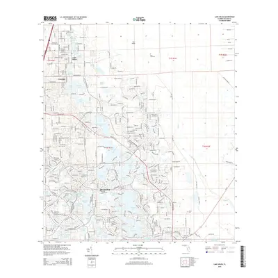2015 Map of Lake Helen, 2015 Print