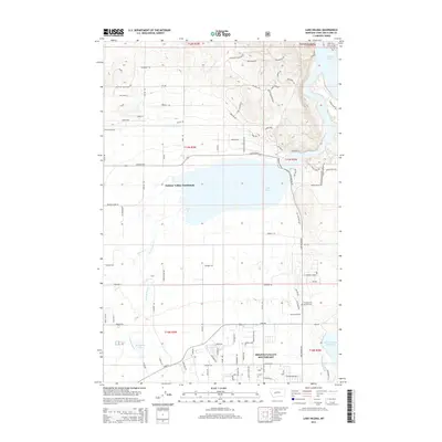 2014 Map of Lake Helena, 2014 Print