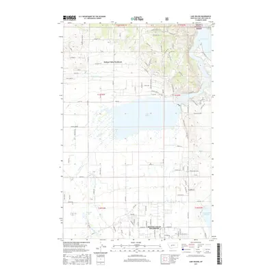 2017 Map of Lake Helena, 2017 Print