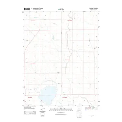 2013 Map of Lake Henry, 2013 Print