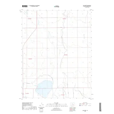 2019 Map of Lake Henry, 2019 Print