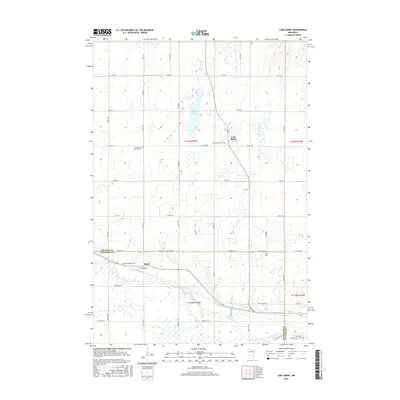 2016 Map of Lake Henry, 2016 Print