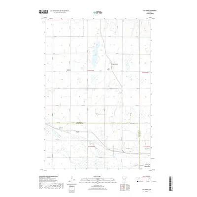 2019 Map of Lake Henry, 2019 Print