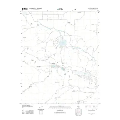 2012 Map of Lake Hughes, 2012 Print