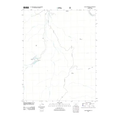 2011 Map of Lake Humphreys, 2011 Print