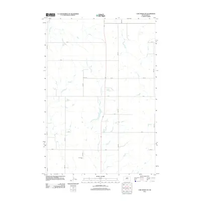 2012 Map of Lake Hurley NE, 2012 Print