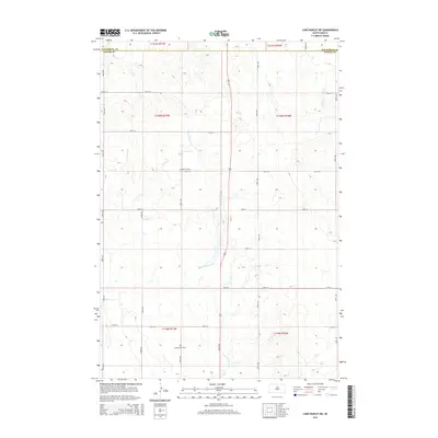 2015 Map of Lake Hurley NE, 2015 Print