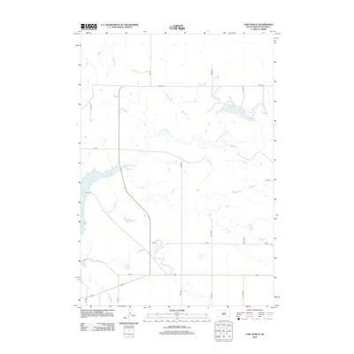 2012 Map of Lake Hurley, 2012 Print