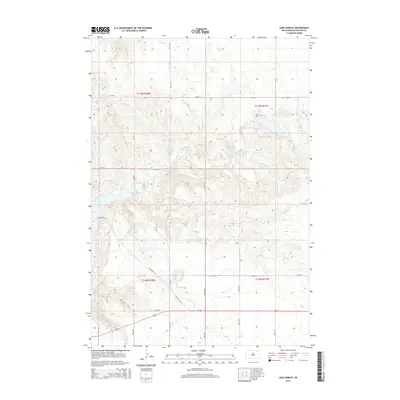 2015 Map of Lake Hurley, 2015 Print
