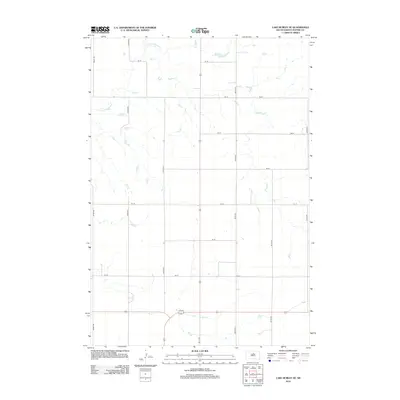 2012 Map of Lake Hurley SE, 2012 Print