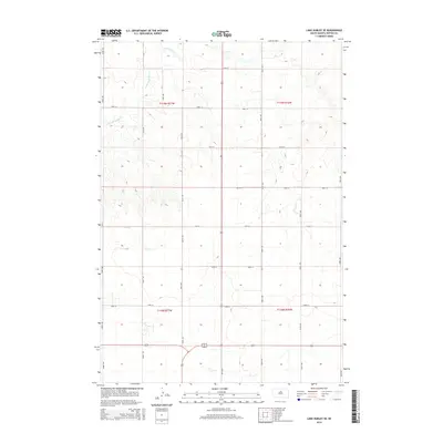 2015 Map of Lake Hurley SE, 2015 Print