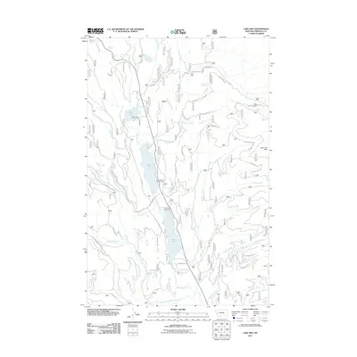 2011 Map of Lake Inez, 2011 Print