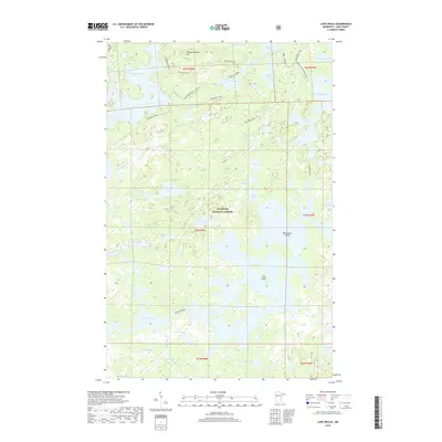2019 Map of Lake Insula, 2019 Print